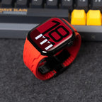 Pulseira de Borracha Liora FKM com Fivela Borboleta para Apple Watch