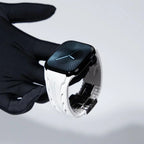 Pulseira de Borracha Liora FKM com Fivela Borboleta para Apple Watch