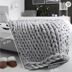 Nora Weighted Blanket With Organic Cotton, Breathable, Washable