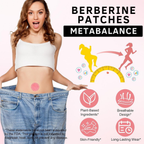 MetaBalance Berberinové náplasti pro každodenní nošení pro snadné použití