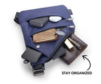 Anti-Theft Travel Bag – Hidden Zippers and Front-Facing Security
