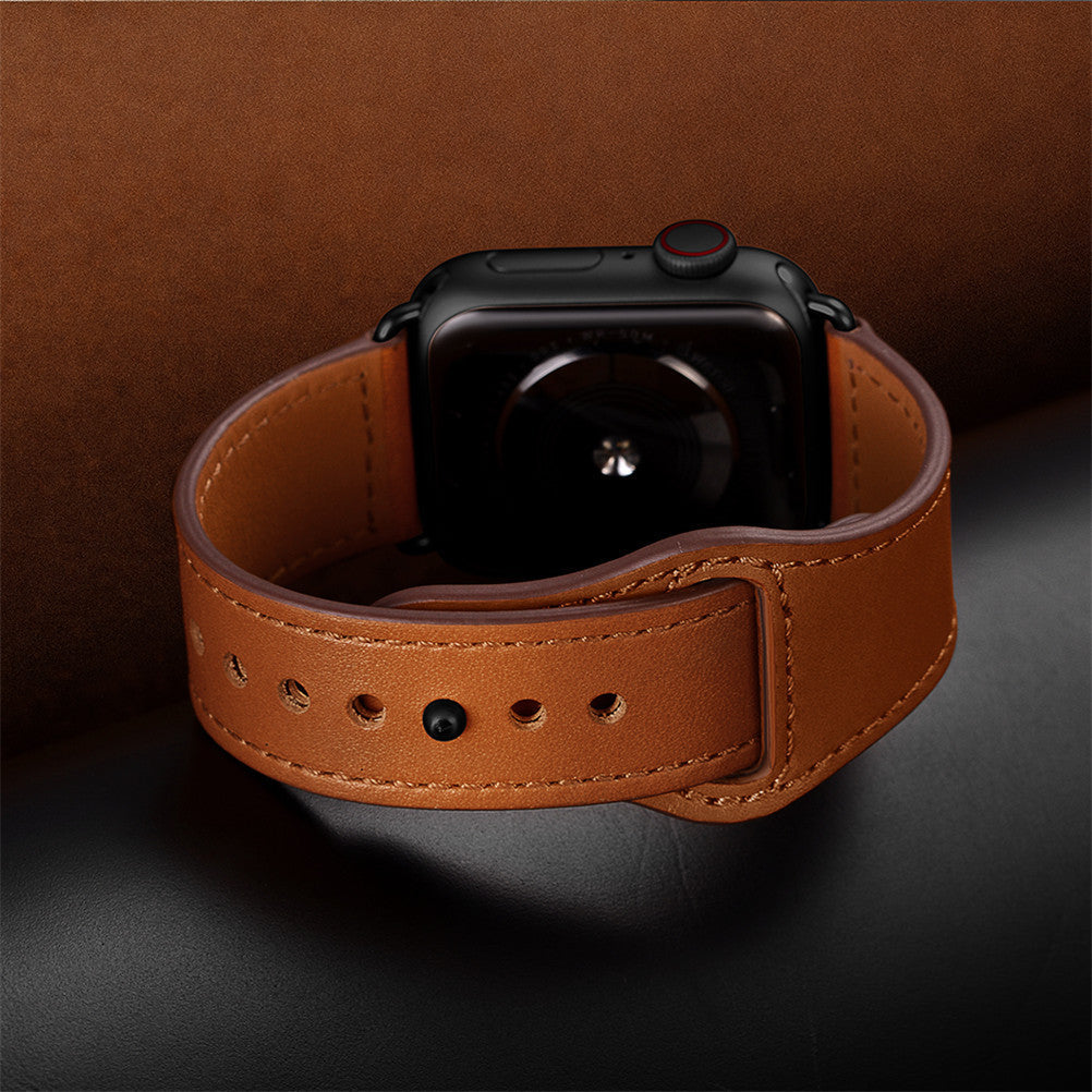 Cinturino in pelle Rivon a loop per Apple Watch Compatibilità