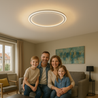 Lampu Siling LED Boleh Laras SkagaNova Nordic Dalam Putih Hangat