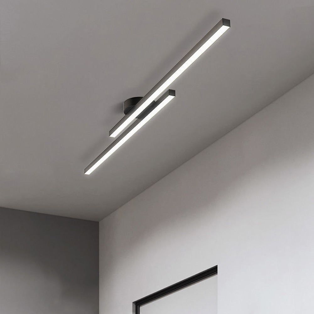 Minimalist Aluminum LED Ceiling Light By LumenVale For Living Rooms Design
