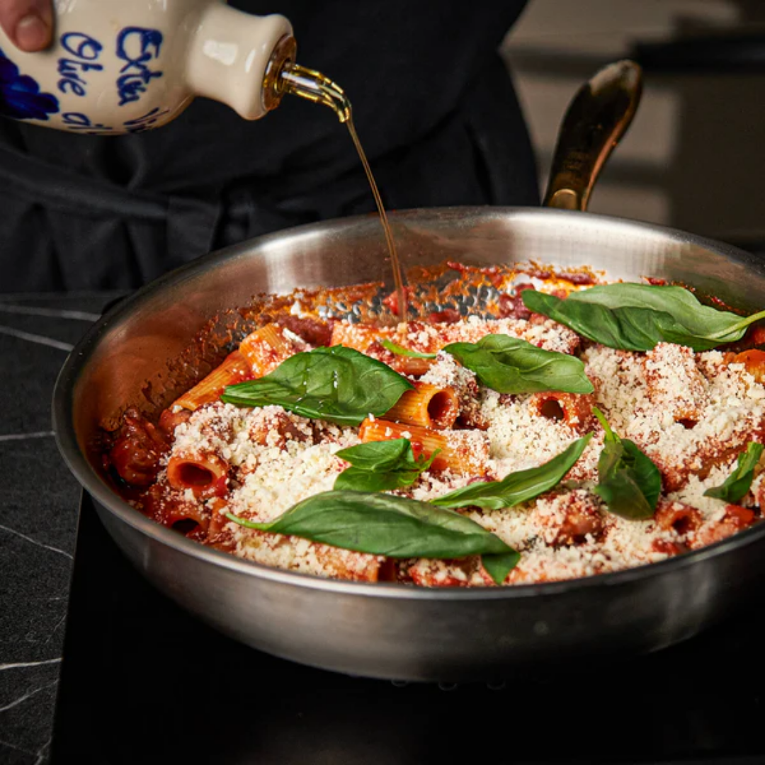 NovaTi No-Coating Frying Pan With Titanium Interior Nonstick