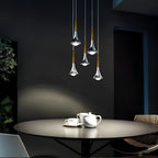 LumenAria Water Drop Nordic LED Pendant For Stairs