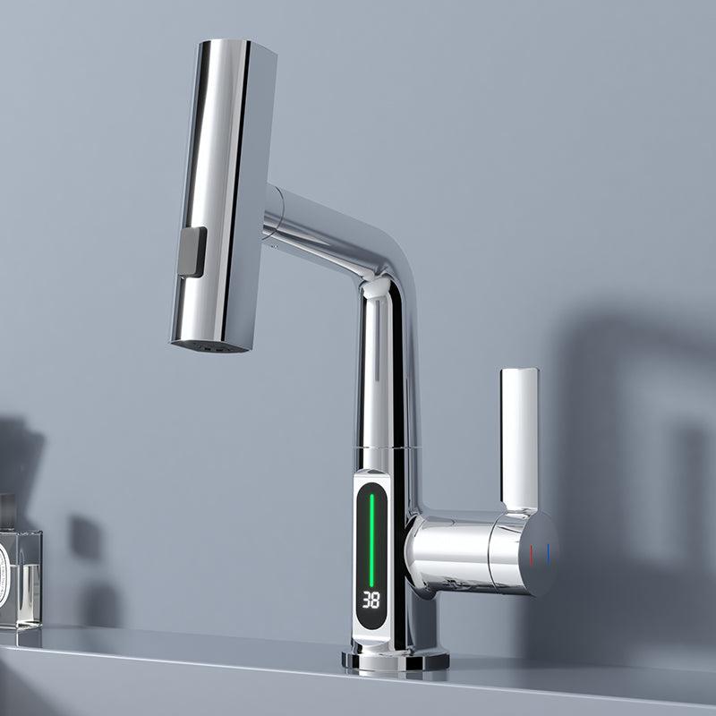 Vellaro Brass Faucet For Hot Or Cold Water, Single-Hole Design