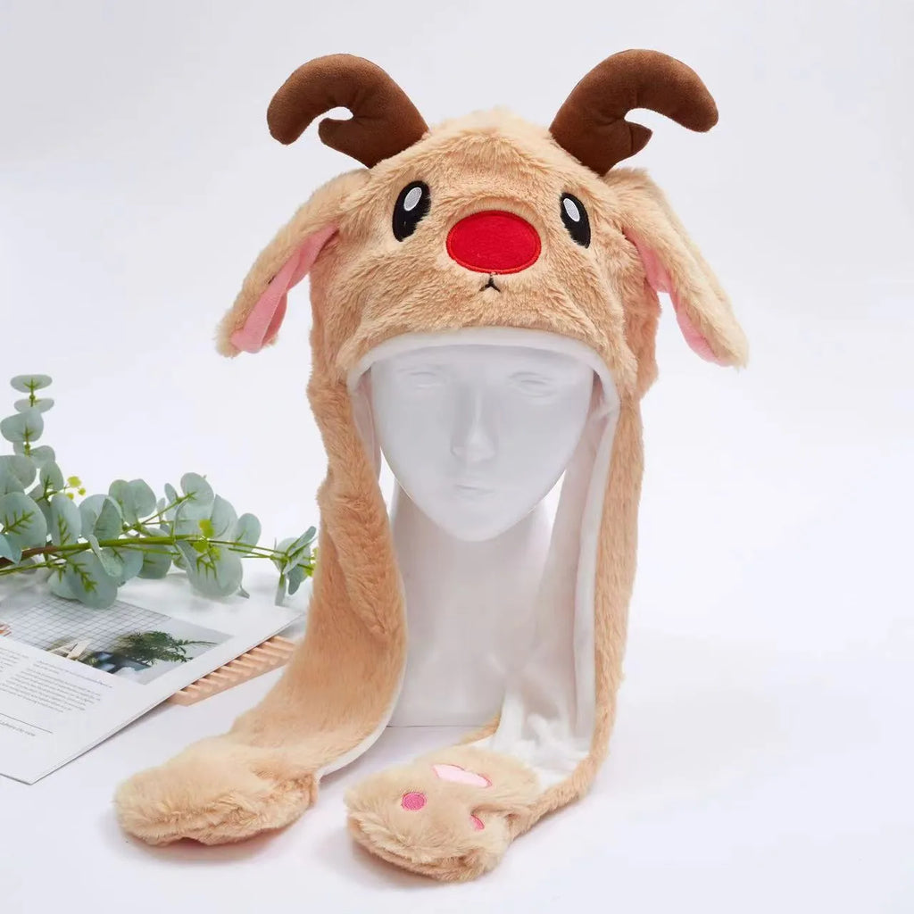 Funny hat with wobbly ears
