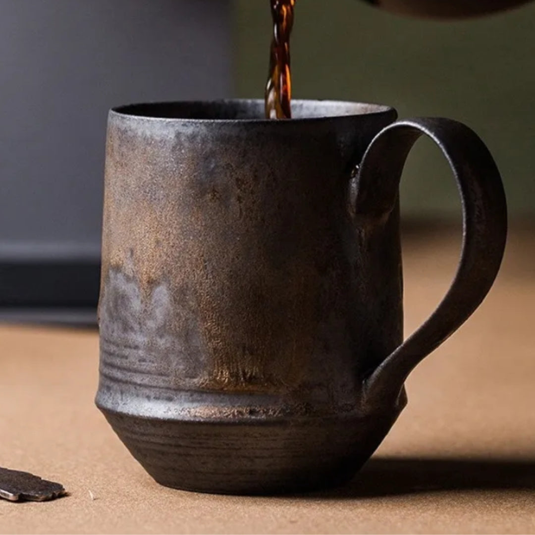 Kubki Everhart Harvest Rustic Stoneware do codziennego użytku