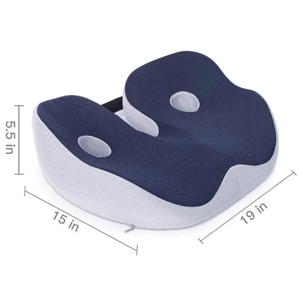 Cuscino in Memory Foam con Comfort per Ossa Ischiatiche per Supporto Lombare