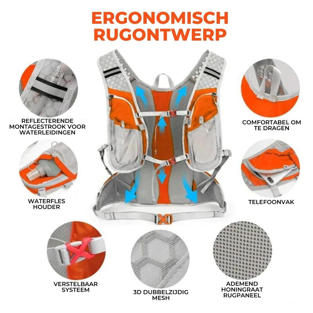 AstraTrail Lightweight Waterproof Hydration Backpack For Hiking Or Travel