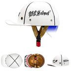 Casque demi-coque style baseball ZenForge DOT homologué coque ABS mousse EPS