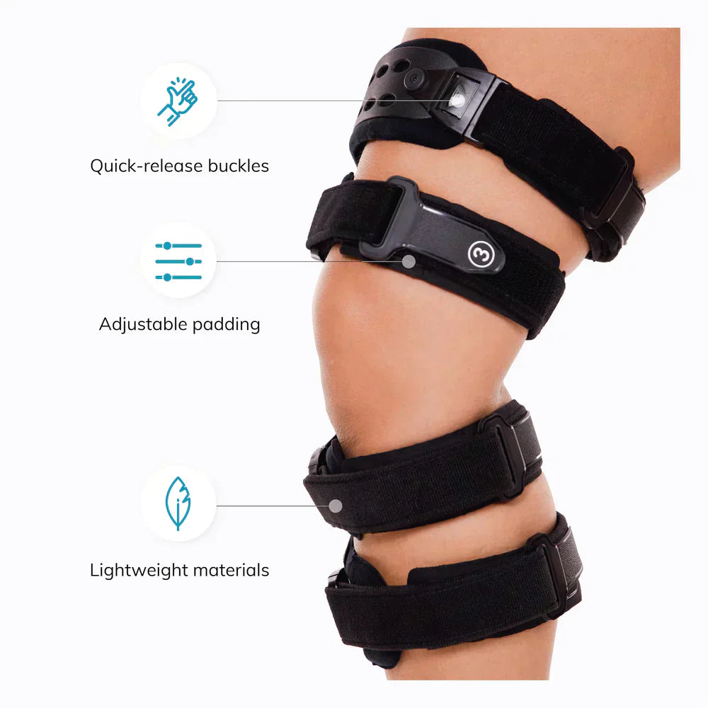 ArthroEase Medial-Lateral Knee Unloader Brace for Pain Relief