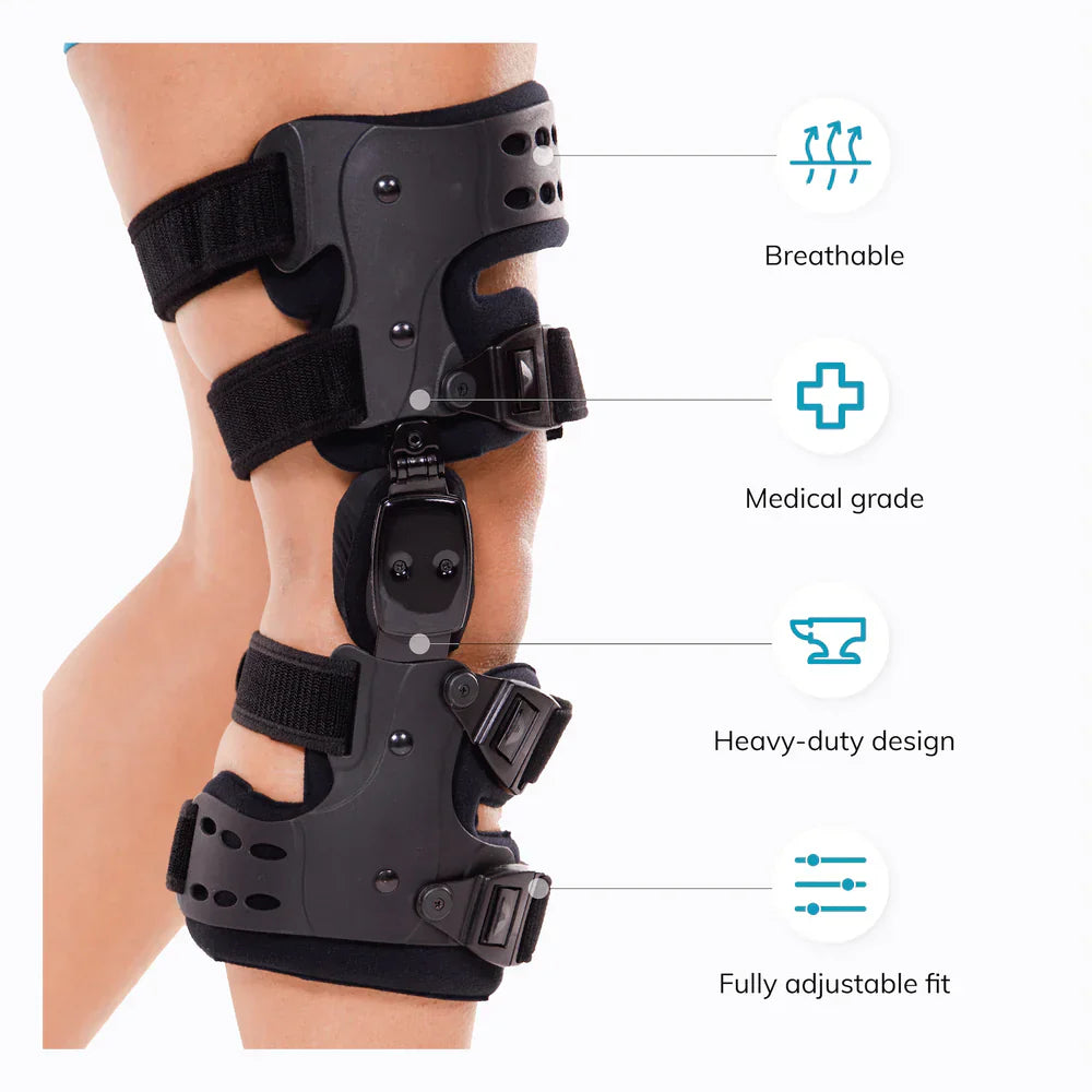 ArthroEase Medial-Lateral Knee Unloader Brace for Pain Relief