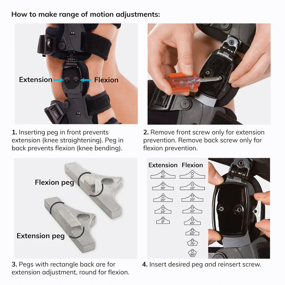 ArthroEase Medial-Lateral Knee Unloader Brace for Pain Relief