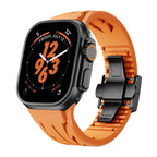 Pulseira de Borracha Liora FKM com Fivela Borboleta para Apple Watch