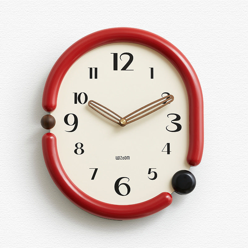 NovaTwist Moderne Wanduhr für zeitgenössische Innenräume