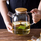 Wilmax Thermo Glass Teapot 54 Oz, Stovetop Safe for Tea Lovers