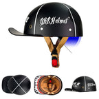 OrionRide Baseball Style DOT Helmet With ABS Shell For Motorcycles