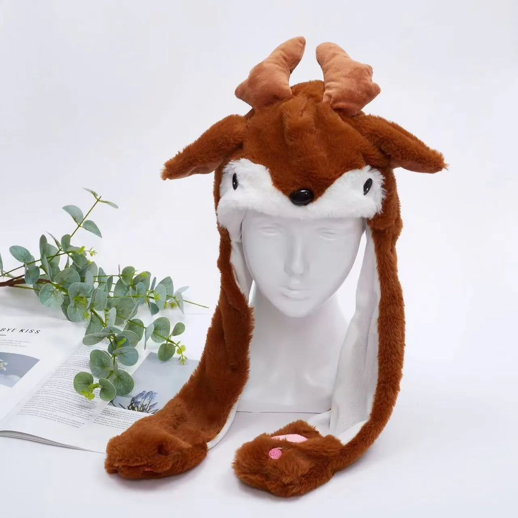 Funny hat with wobbly ears