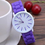 Relógio de Pulso Minimalista KairoHue com Quartzo e Correia de Silicone