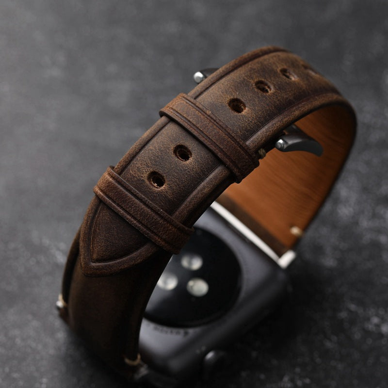 Vellaro Lederarmband für Apple Watch, handgefertigt in Italien