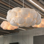 מנורת תלייה LED AstraLumen Cloud לעיצוב פנים מודרני