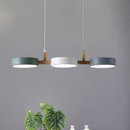 Luminária de Teto Nordic Flush com Múltiplas Cabeças para Cozinhas e Salas de Jantar