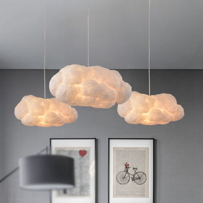 מנורת תלייה LED AstraLumen Cloud לעיצוב פנים מודרני