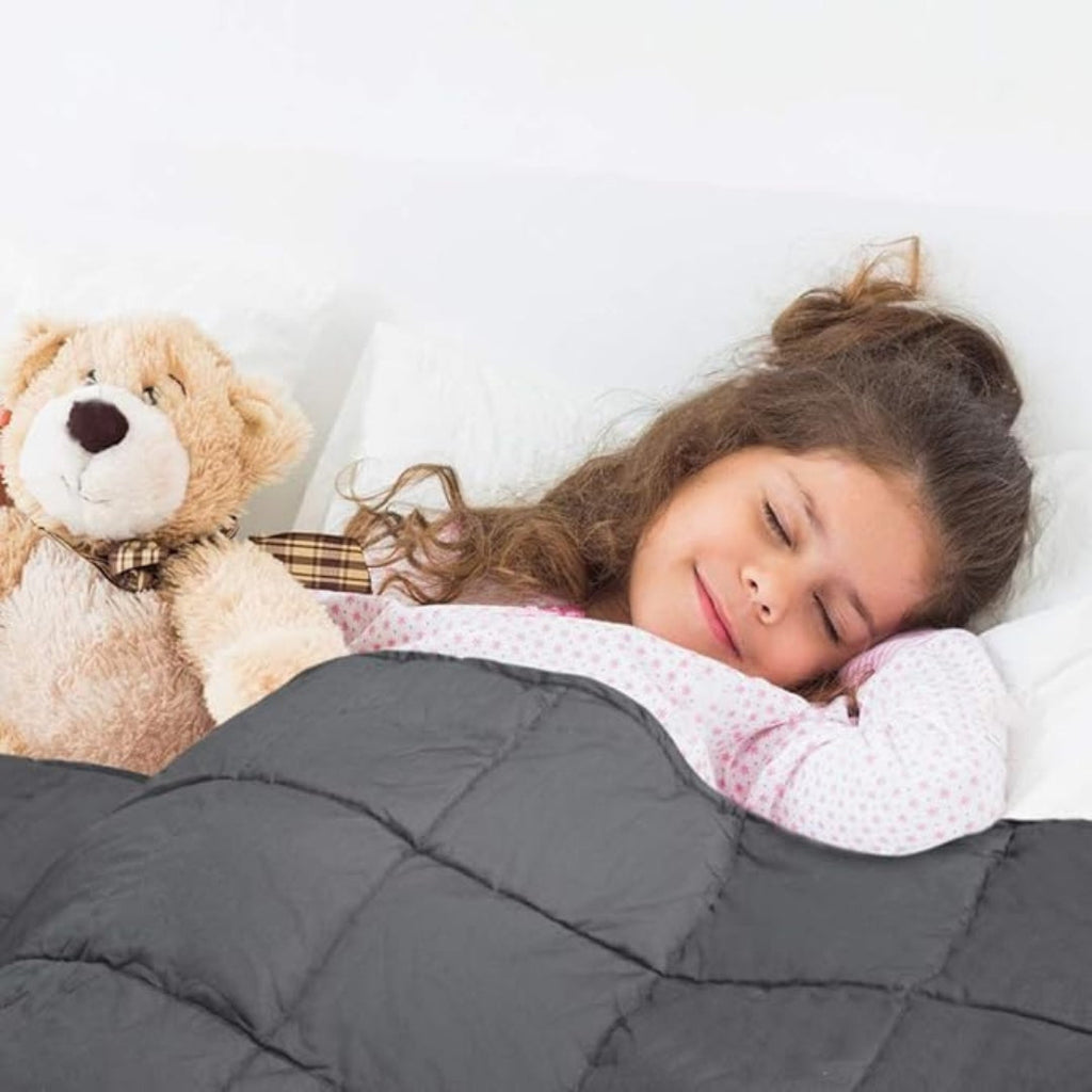 CalmNest Sleep Enhancing Weighted Blanket For Deep Relaxation
