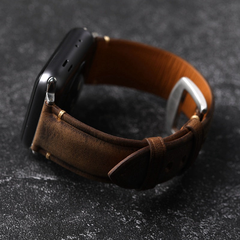 Vellaro Lederarmband für Apple Watch, handgefertigt in Italien