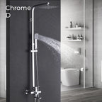Nyra Dual Mixer Shower System With Handheld Rain Spray