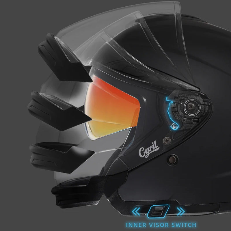 AeroGuard V3 Fahrradhelm mit robustem ABS-Gehäuse für Fahrer