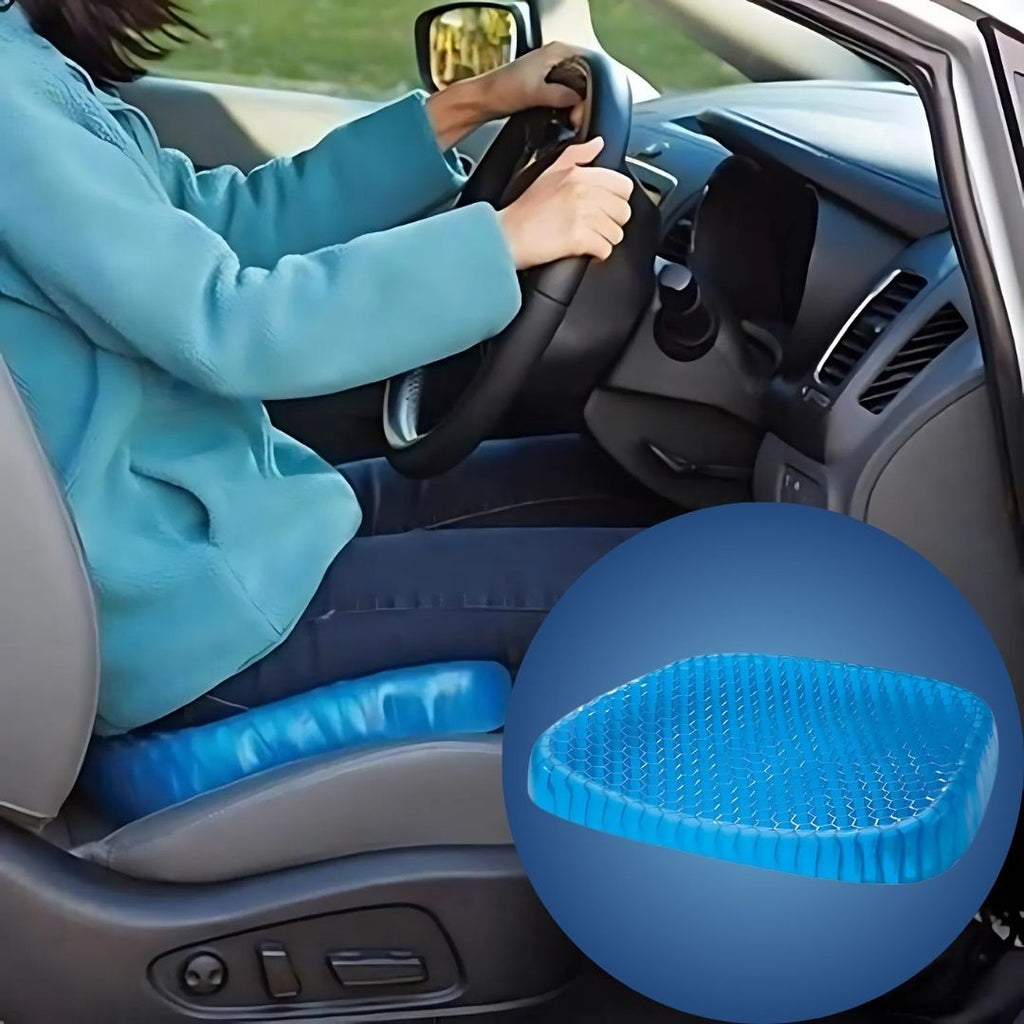 Gel Tailbone And Lower Back Support Seat Cushion For Car Seats
