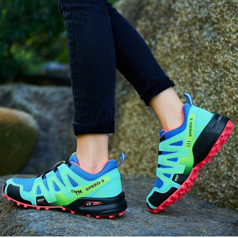 NexaStride Womens Colorblock Lightweight Running Shoes For All Day Comfort