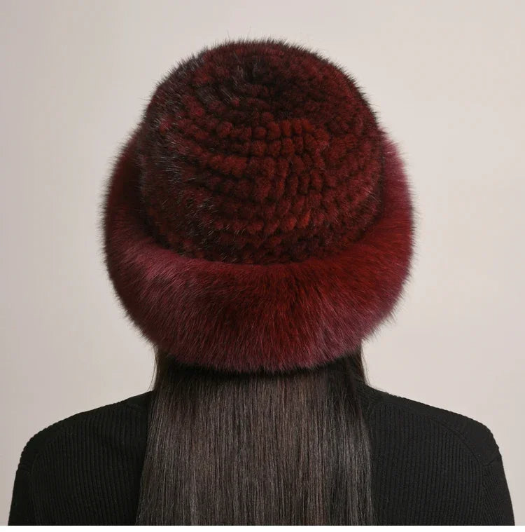 Novaine Mink Fur Hat For Classic Winter Warmth And Style