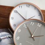 TimberGlow Wooden Wall Clock For Living Room Decor