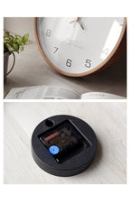 TimberGlow Wooden Wall Clock For Living Room Decor