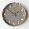 TimberGlow Wooden Wall Clock For Living Room Decor