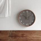 TimberGlow Wooden Wall Clock For Living Room Decor