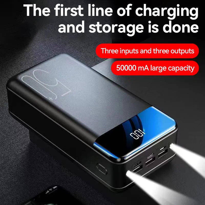 VexaCharge Ultra 100000mAh Powerbank mit Schnellladetechnologie