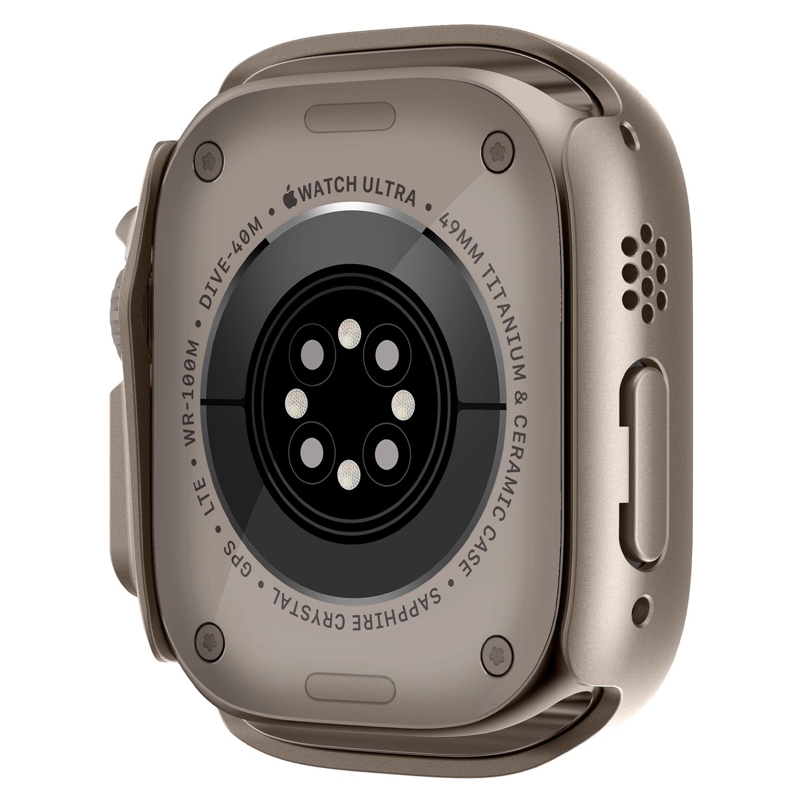 NovaGuard Apple Watch Case With Crystal Clear Screen Shield