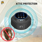 NexaGuard Dispozitiv Ultrasonic pentru Îndepărtarea Veverițelor de Interior cu Acoperire Ultrasonică Completă Pe Toate Părțile