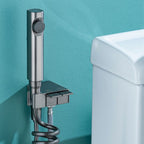 AquaKey Pulverizador de Bidé Manual Ajustável com Controlo Estilo Piano para Sanita