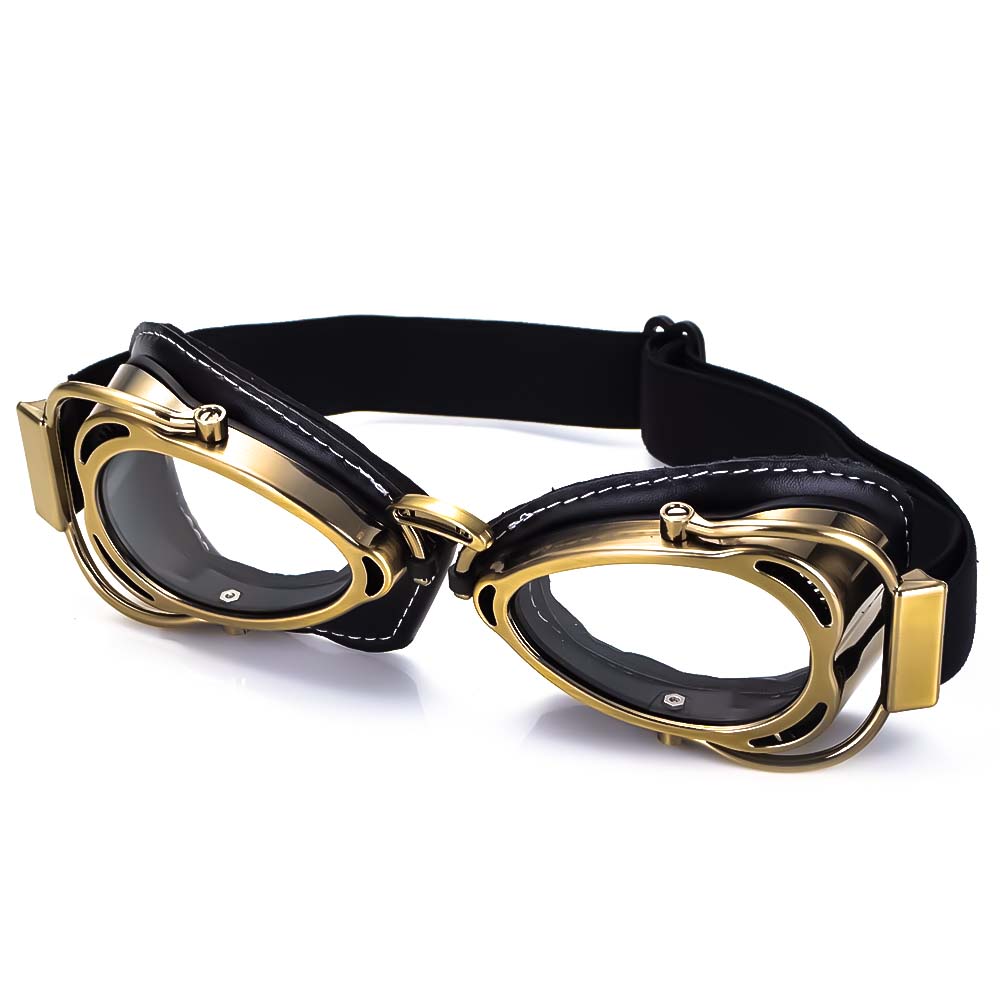Timeless Classic Goggles For Motorcyclists With Eye Protection