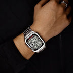 Avelon příslušenství pro Apple Watch s nerezovým pouzdrem a ocelovým páskem