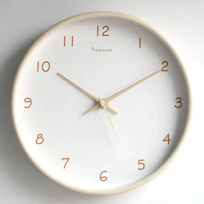 Orologio in legno massiccio Luxwood con movimento silenzioso per ogni ambiente