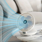 Ventilador Personal USB WallBreeze para Enfriamiento en Casa y Oficina, Silencioso