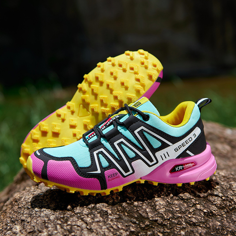 NexaStride Womens Colorblock Lightweight Running Shoes For All Day Comfort