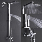 Nyra Dual Mixer Shower System With Handheld Rain Spray